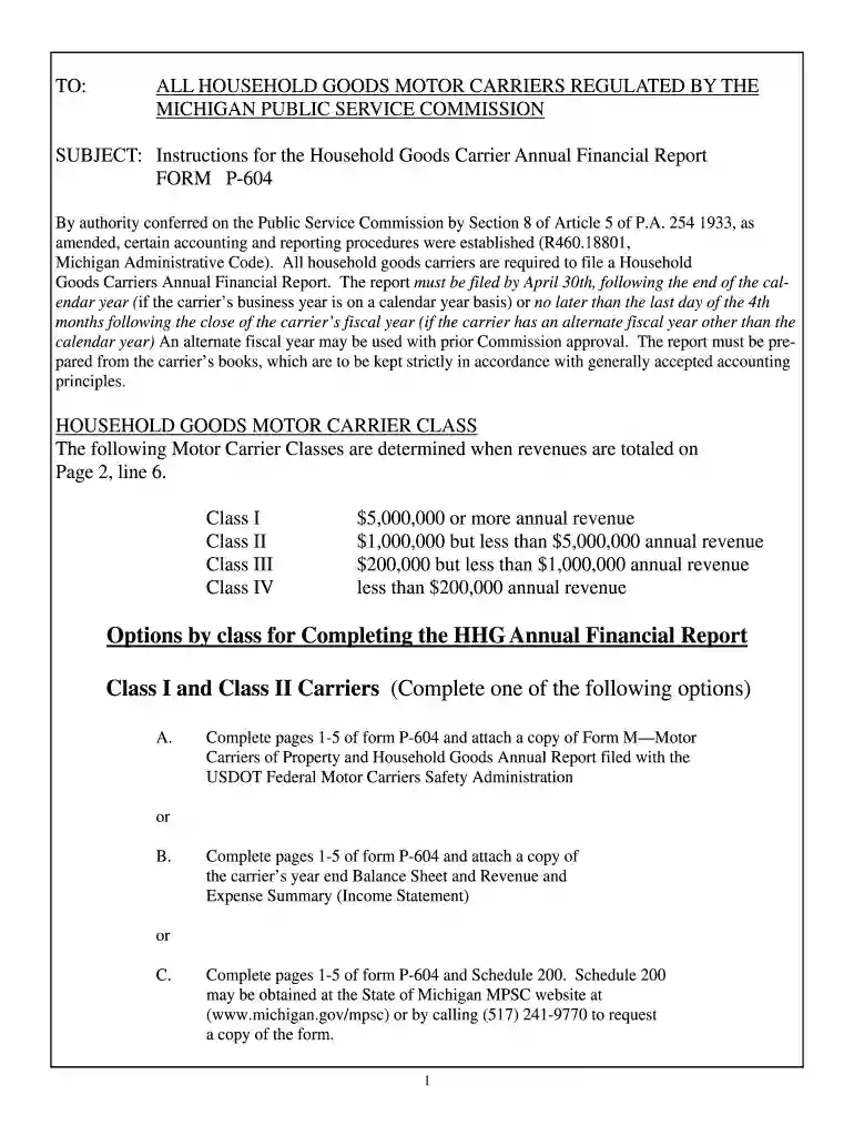 michigan household carrier Preview on Page 1