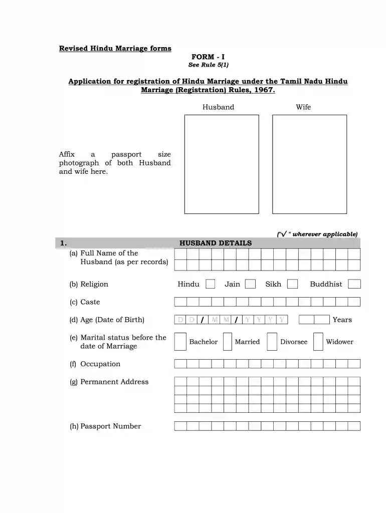online register marriage apply Preview on Page 1