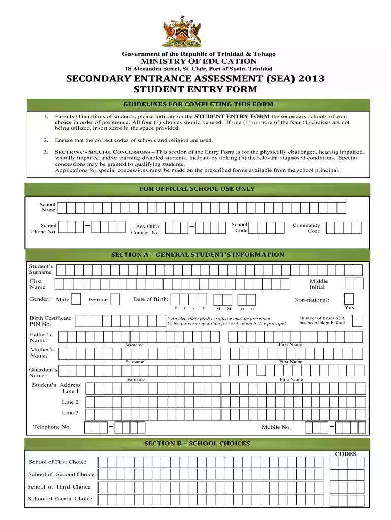 sea full form in school Preview on Page 1