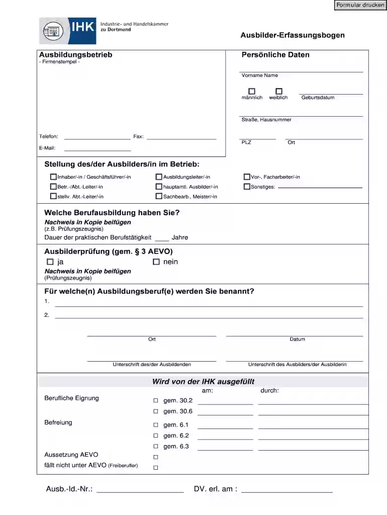 Firmenstempel Vorname Name Preview on Page 1