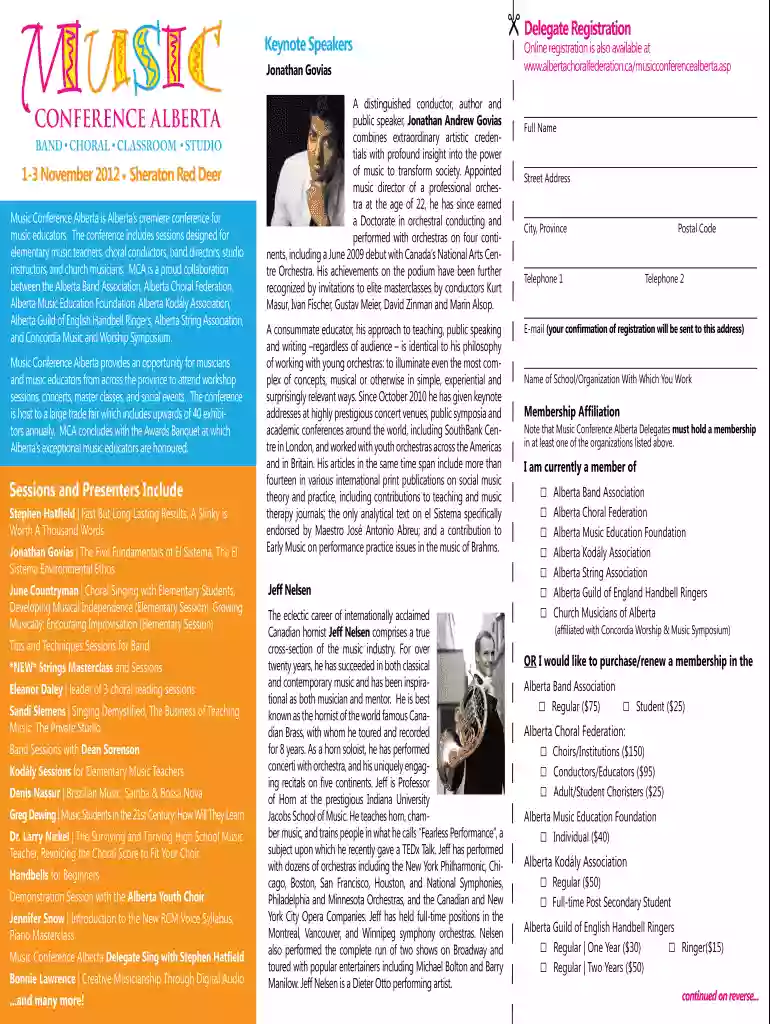 Jonathan Govias - albertachoralfederation Preview on Page 1