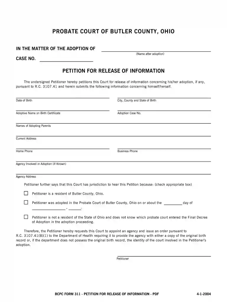 adoption papers Preview on Page 1