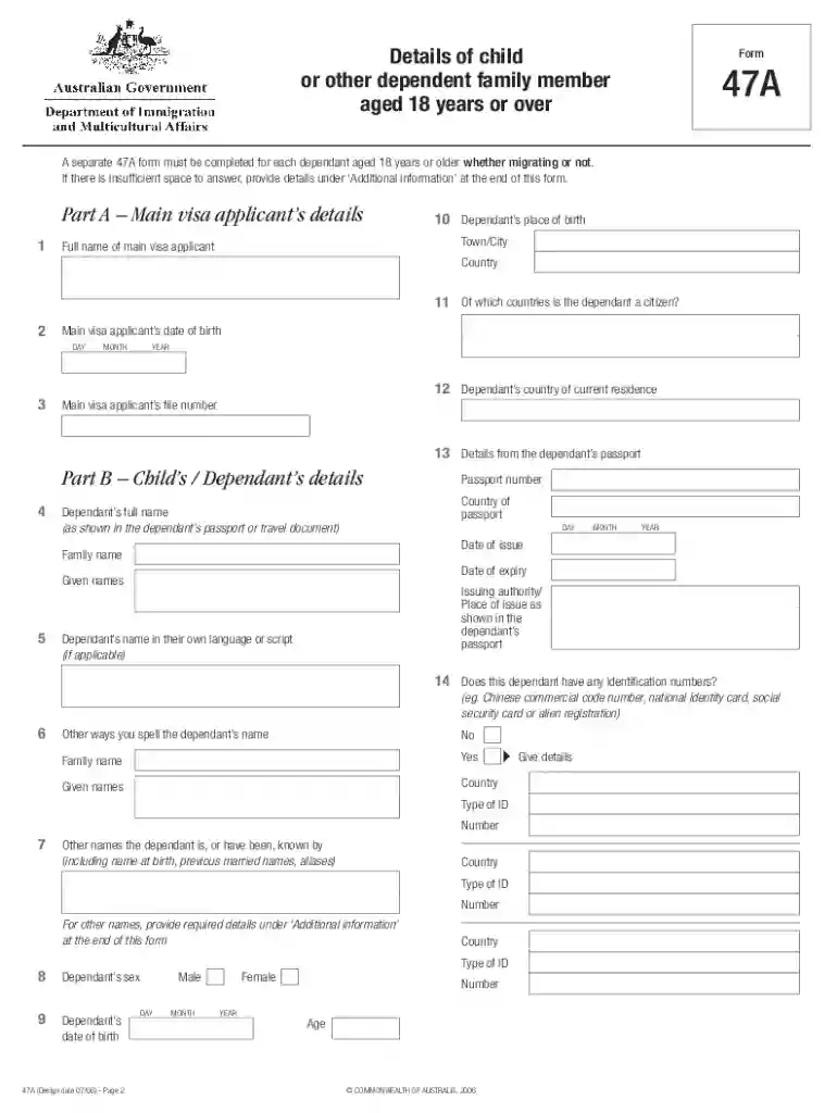 form 47a Preview on Page 1