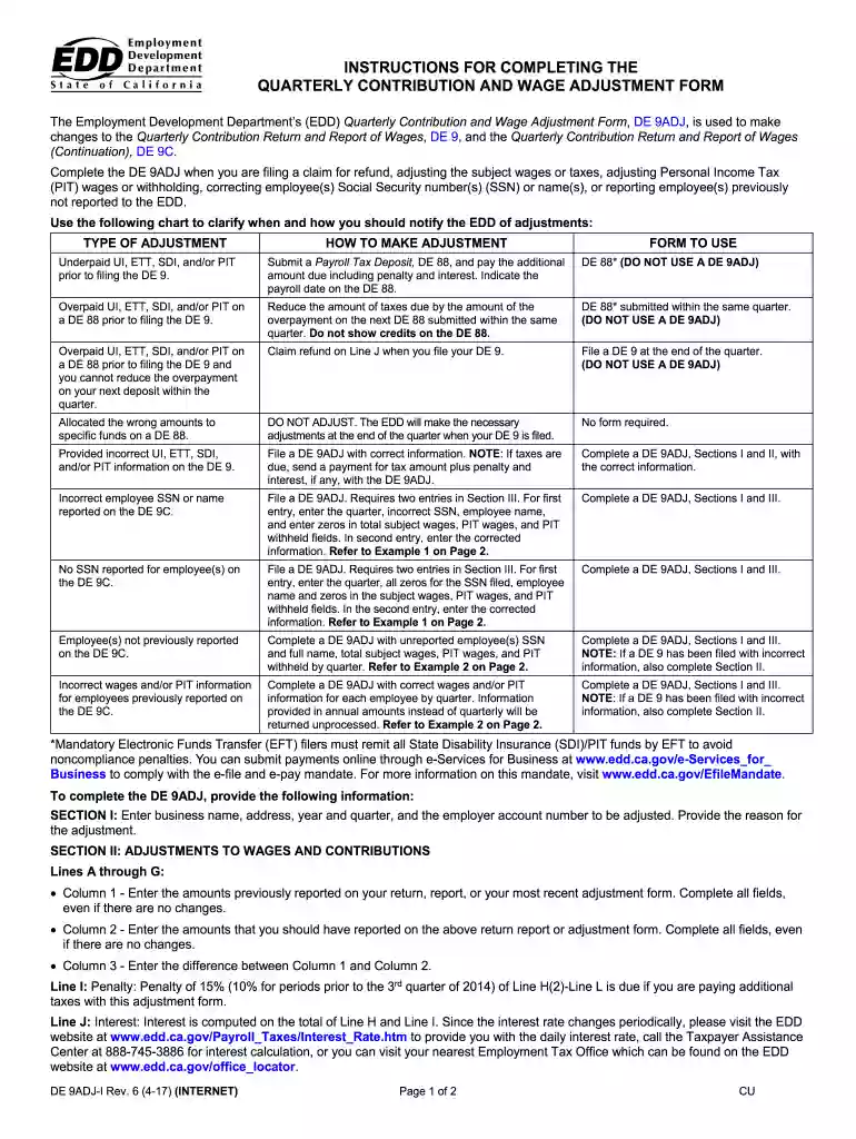 de 9adj i 2011 form Preview on Page 1