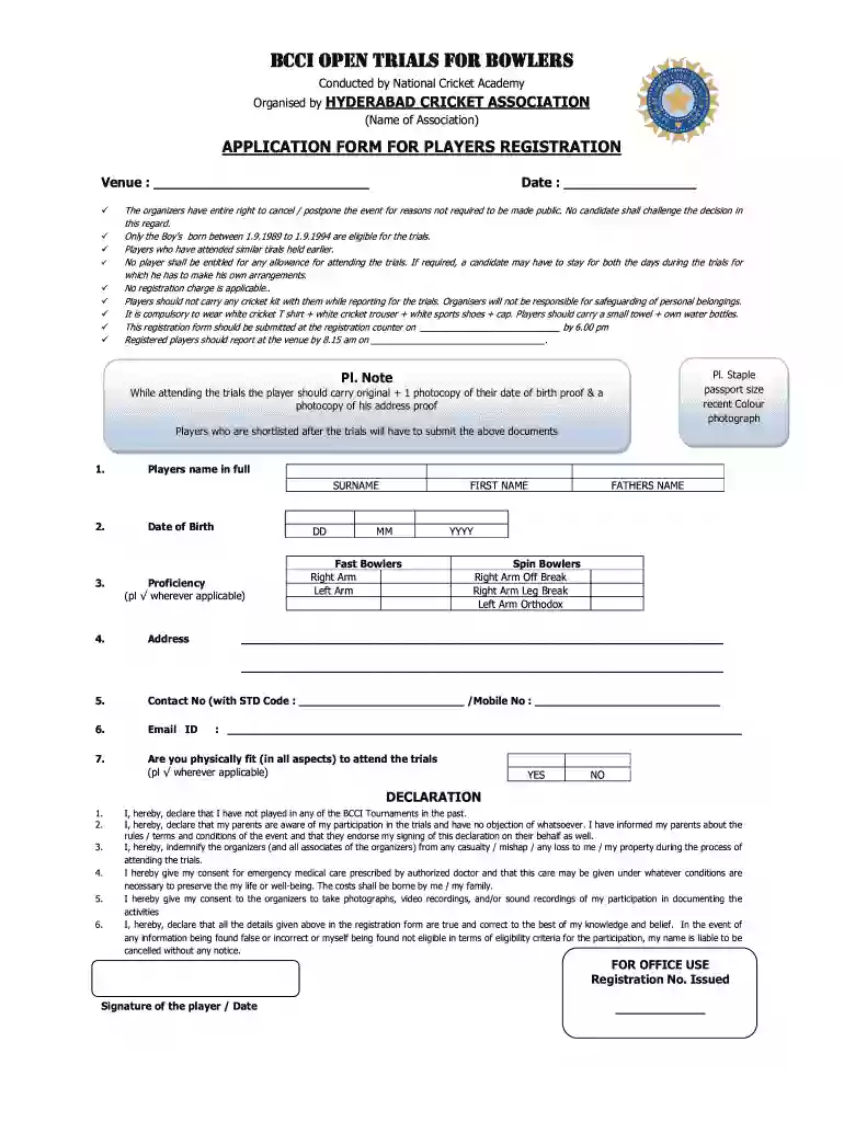bcci me registration kaise kare Preview on Page 1