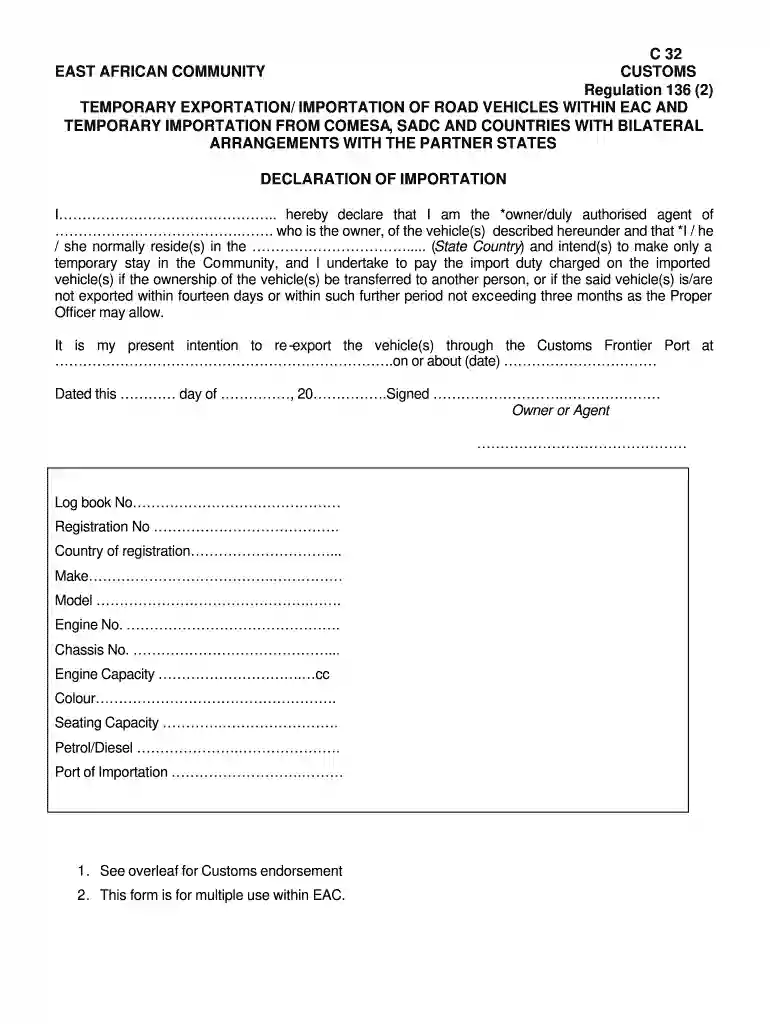 c32 form Preview on Page 1