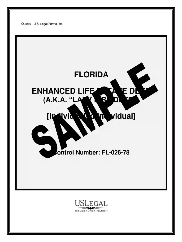 free printable lady bird deed florida form Preview on Page 1