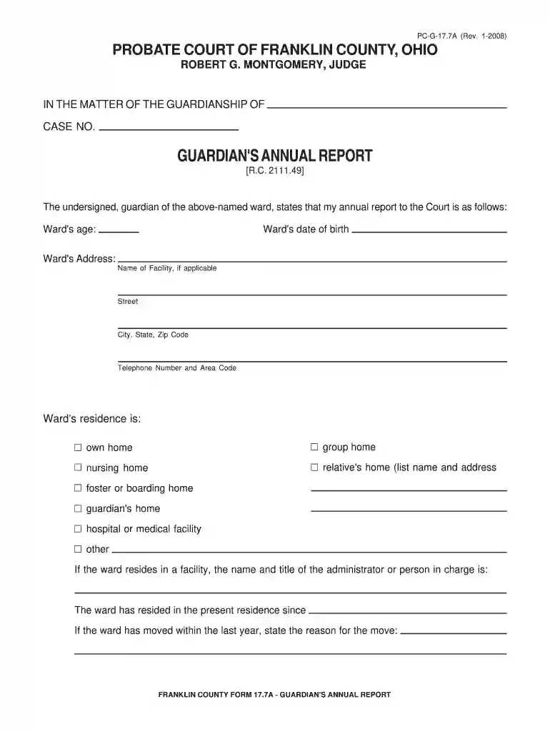 how much does a guardian get paid in ohio Preview on Page 1