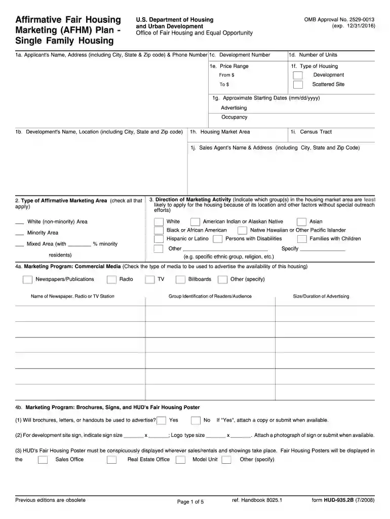 housing authority application Preview on Page 1