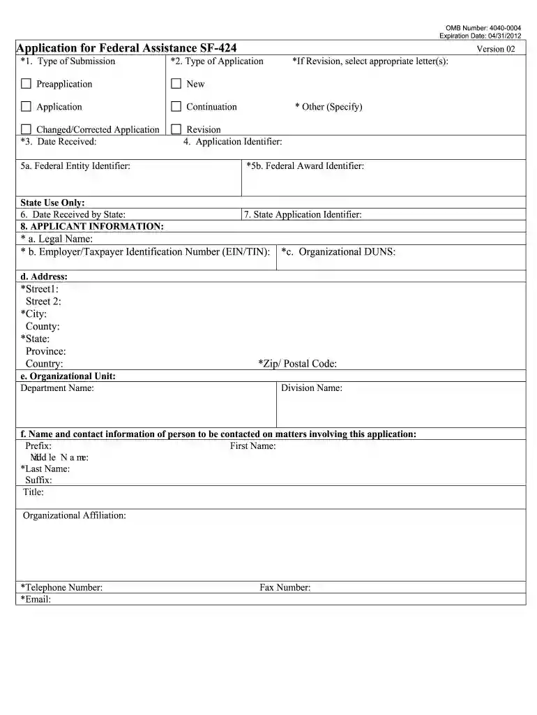 omb 4040 form Preview on Page 1