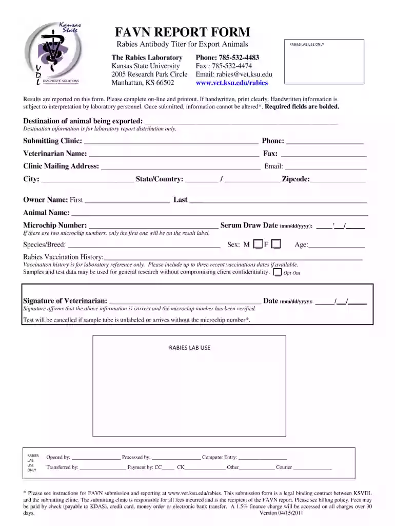 favn microchip status search Preview on Page 1