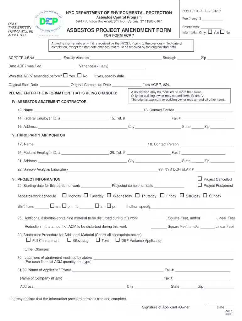 acp5 form Preview on Page 1