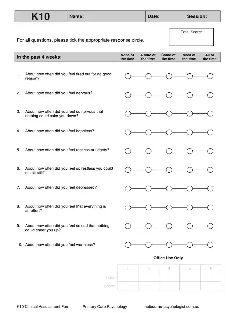 k10 test Preview on Page 1