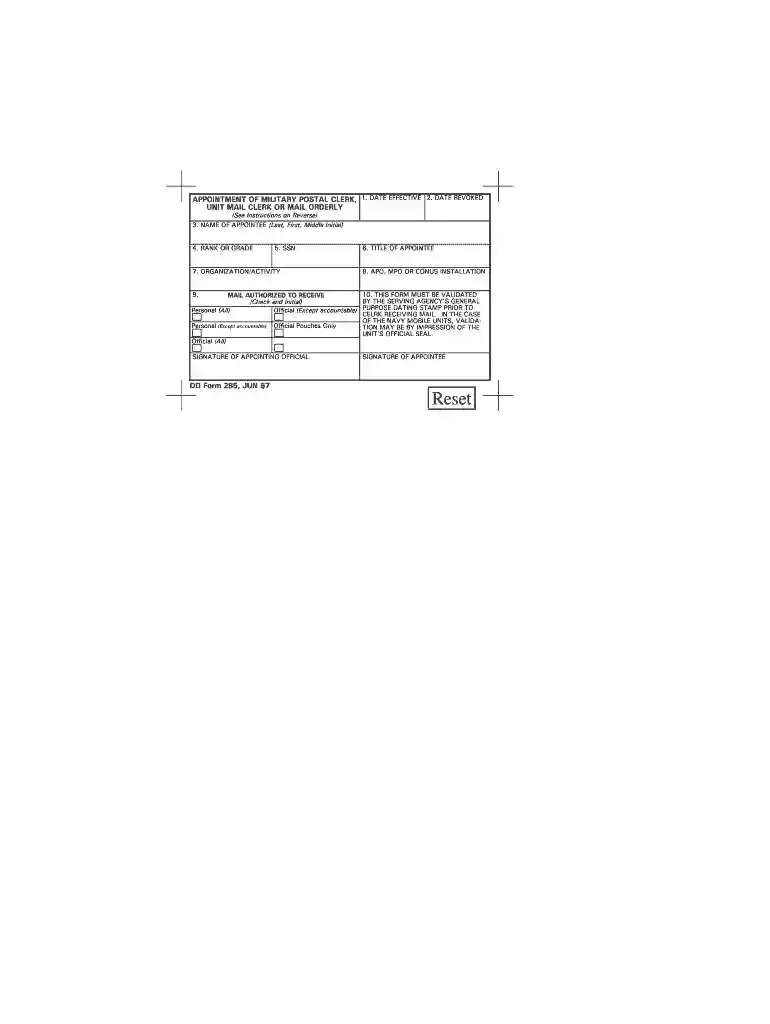 dd 285 Preview on Page 1