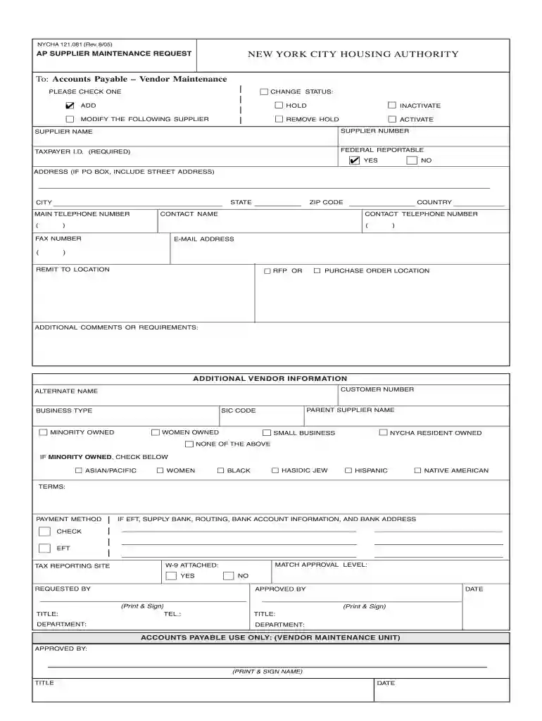 maintenance request form template Preview on Page 1