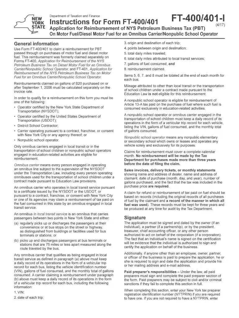 nys ft1 fillable Preview on Page 1