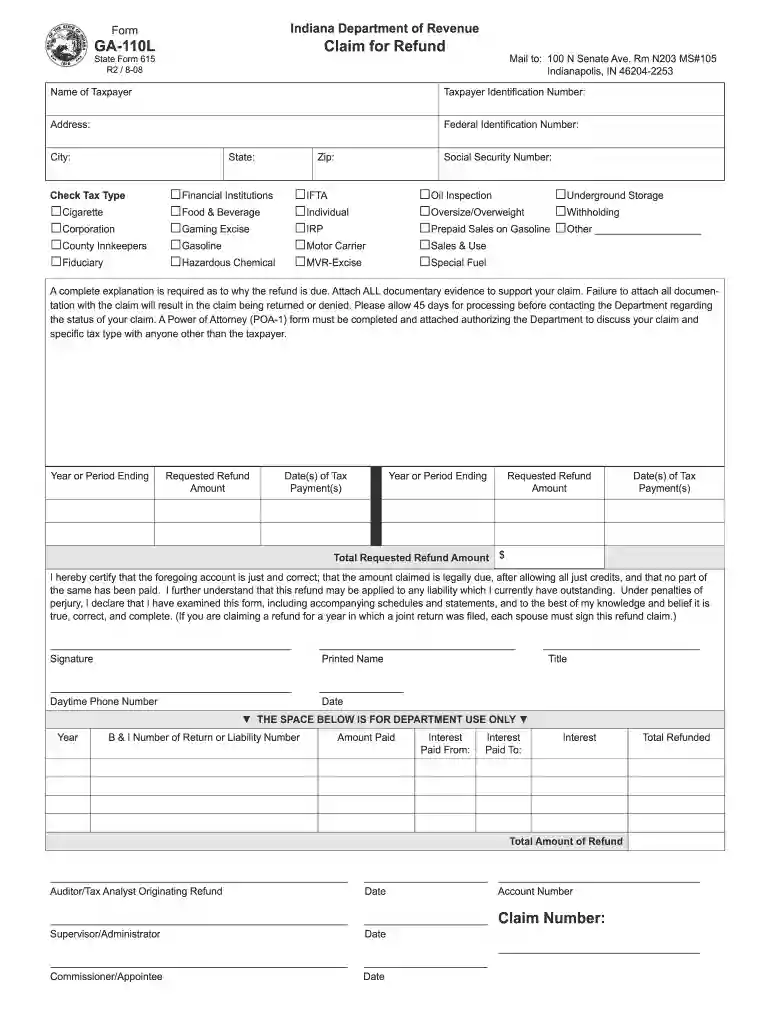 ga110l Preview on Page 1