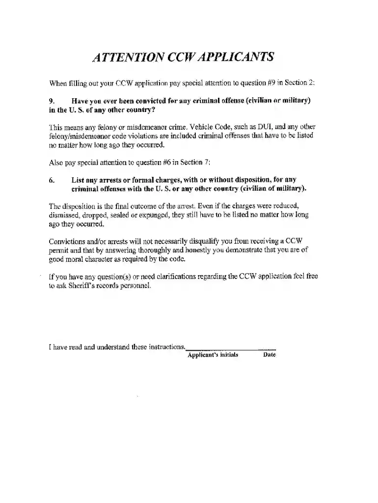 san bernardino ccw online application Preview on Page 1