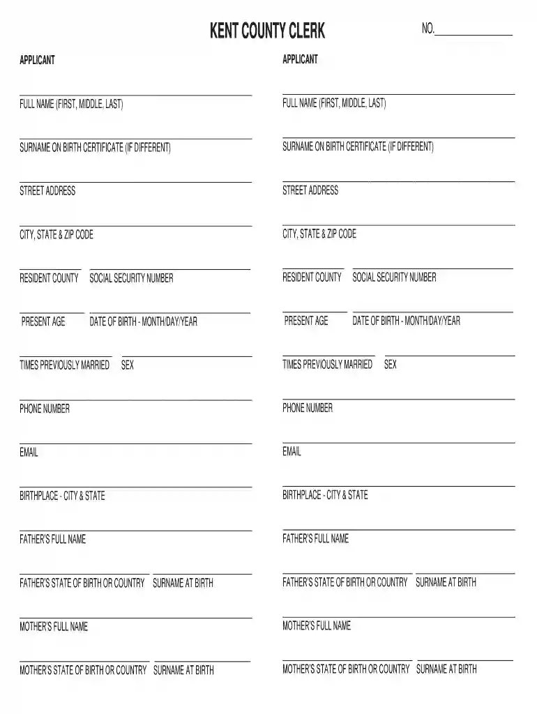 marriage license michigan Preview on Page 1