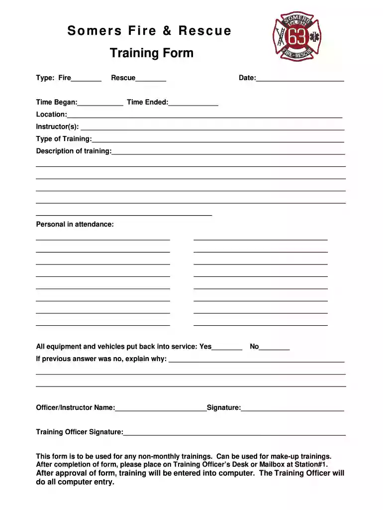 fire service application form pdf Preview on Page 1