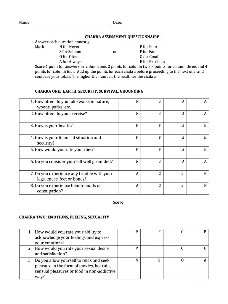 chakra test pdf Preview on Page 1