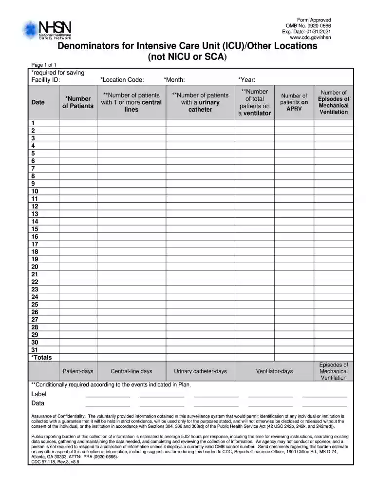 unit form Preview on Page 1