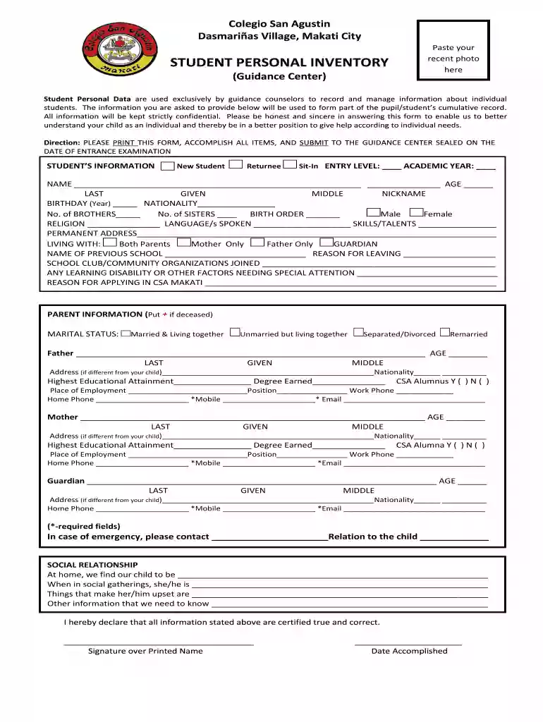 colegio san agustin makati tuition fee Preview on Page 1
