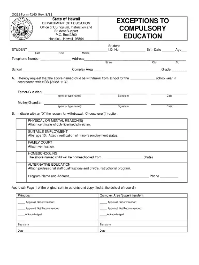 4140 form Preview on Page 1