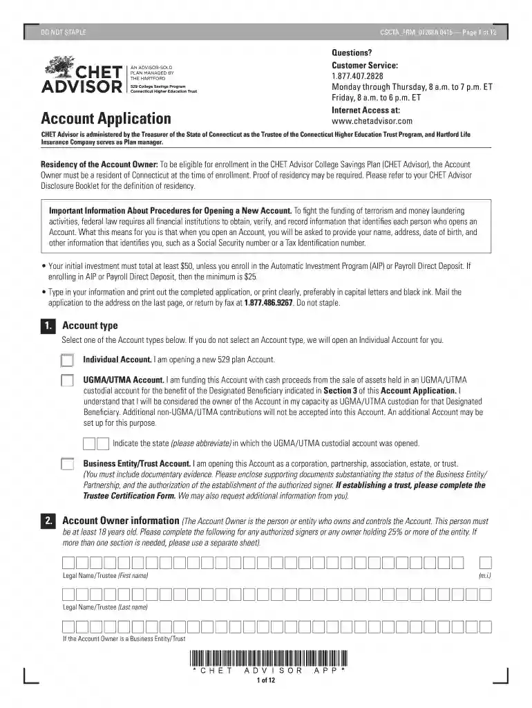 chet advisor 529 Preview on Page 1