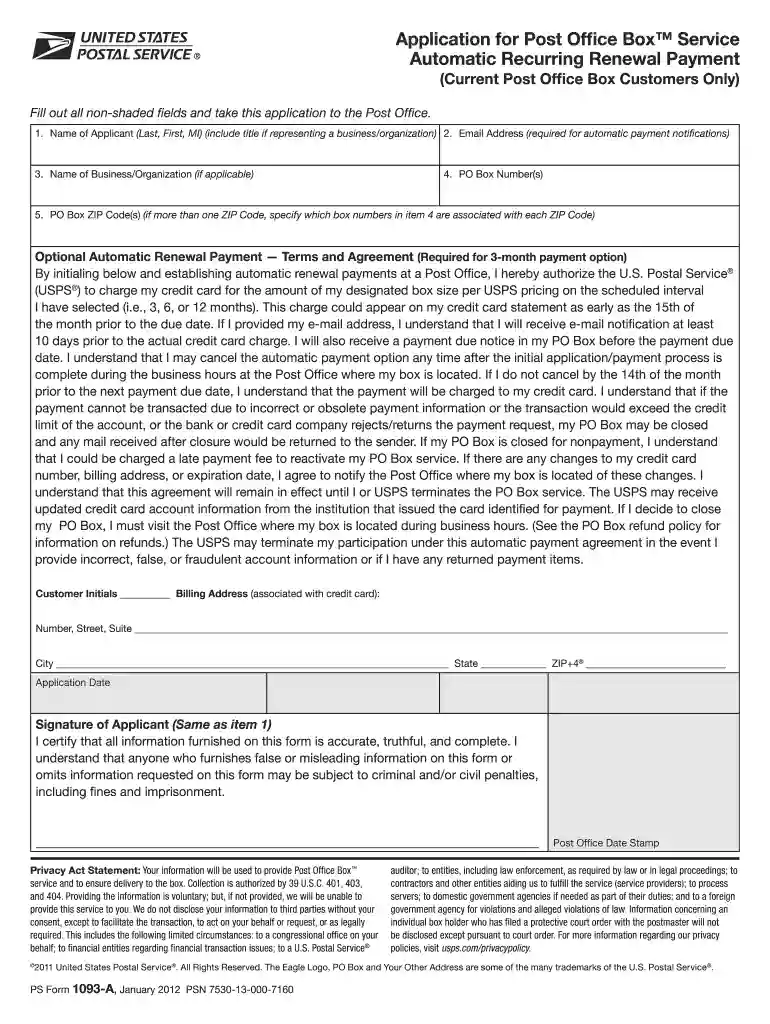 form 1093 Preview on Page 1