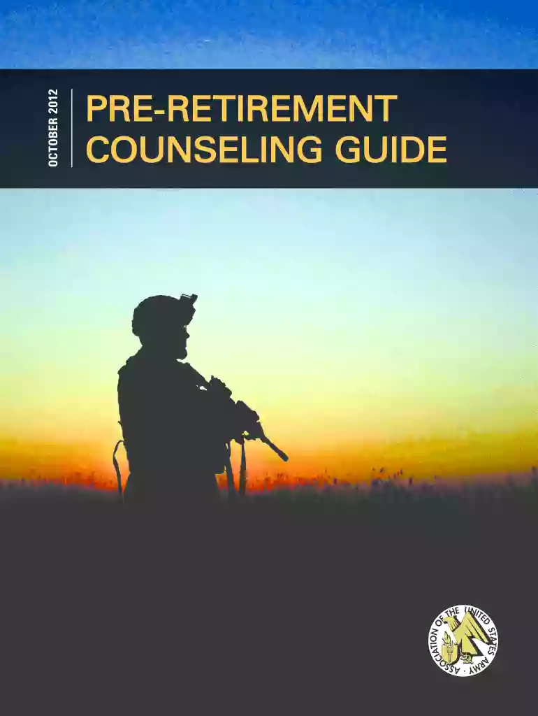 pre retirement counseling 2012 form Preview on Page 1