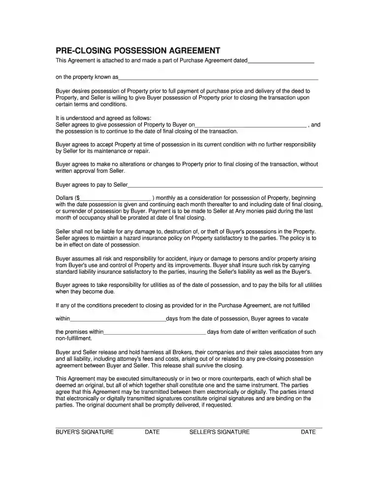 post possession agreement arizona Preview on Page 1