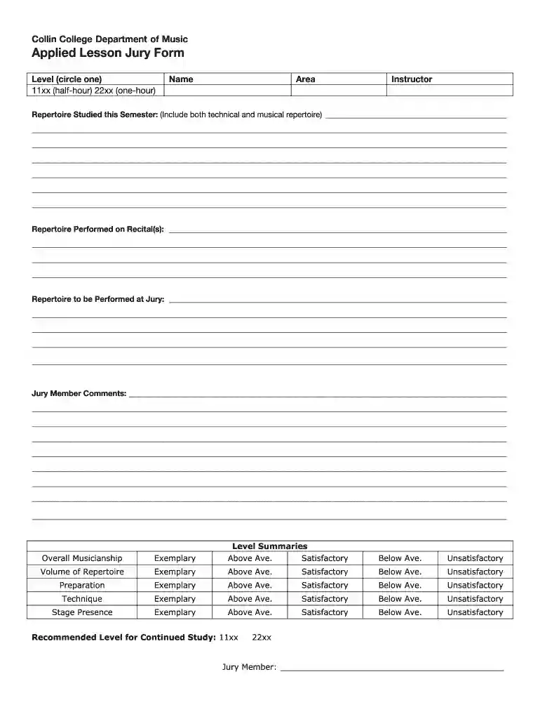 collin college music Preview on Page 1
