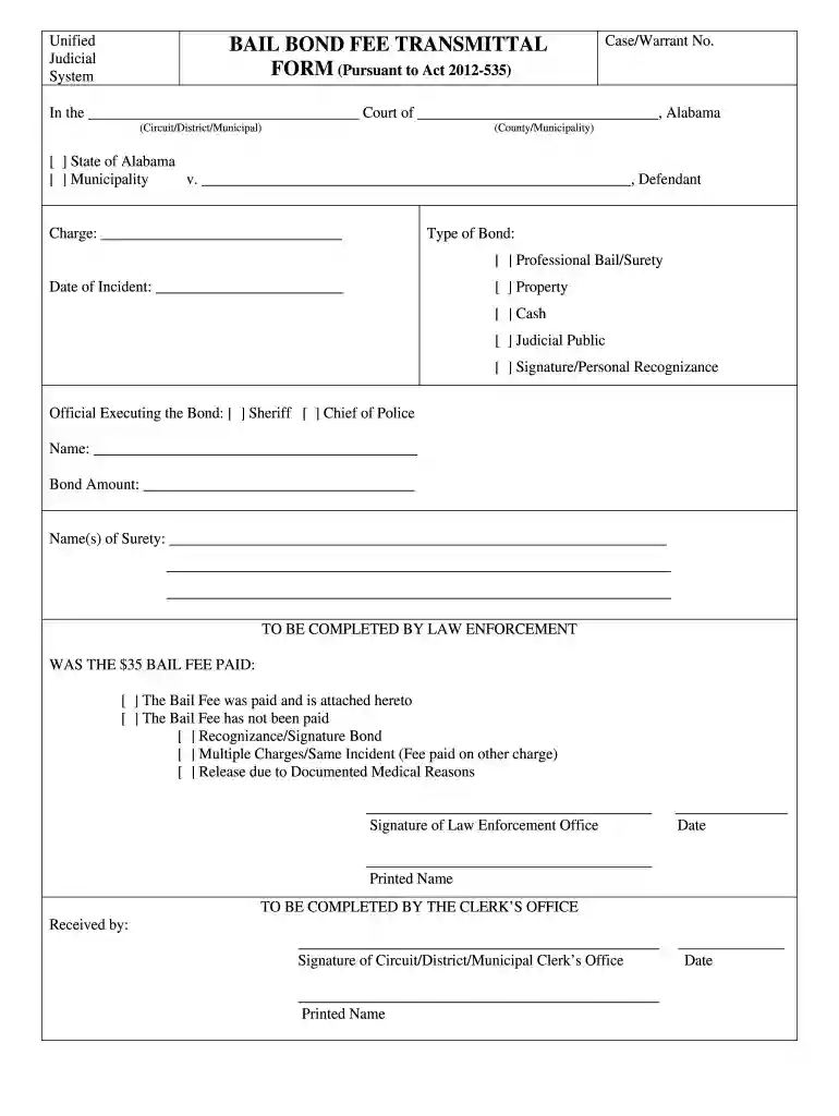 introductory letter for police bond Preview on Page 1