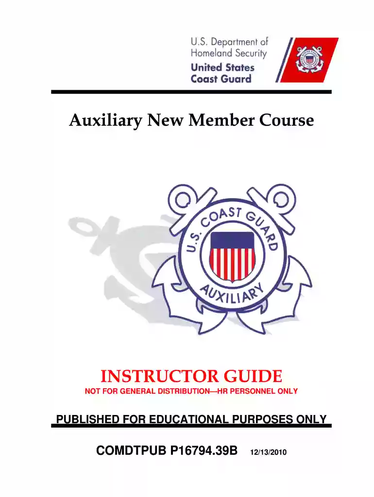 coast guard auxiliary test answers Preview on Page 1