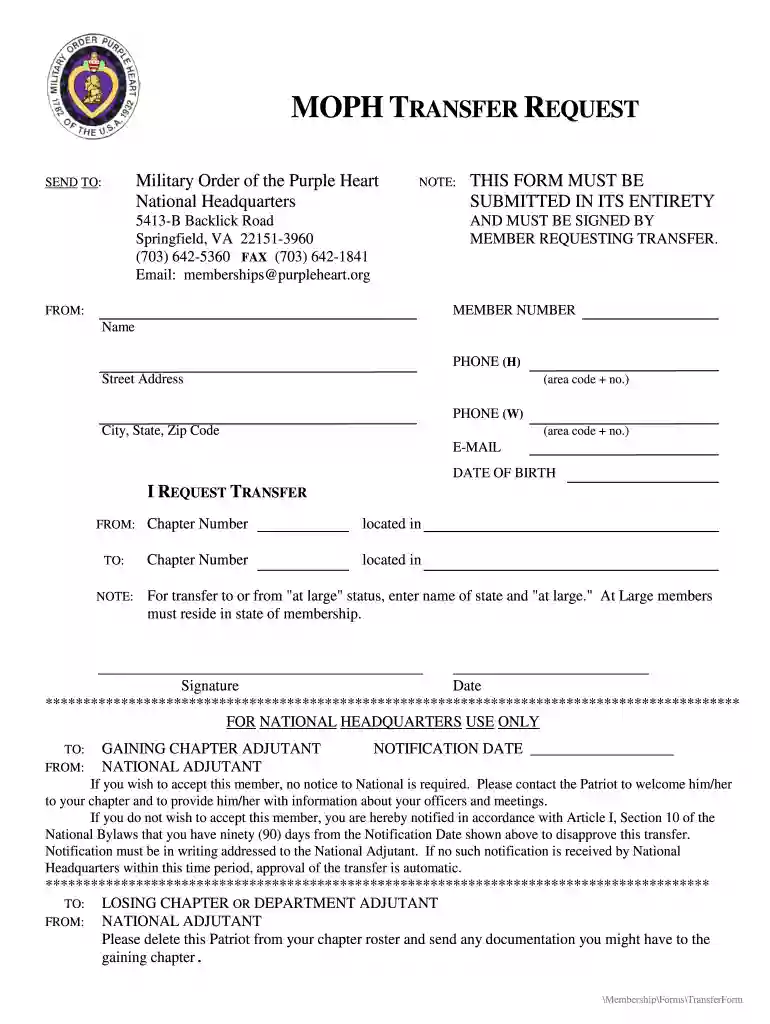 army forms purple heart Preview on Page 1