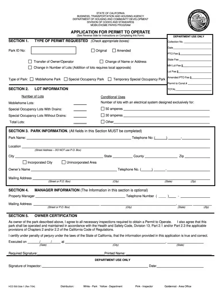 hcd 500 Preview on Page 1