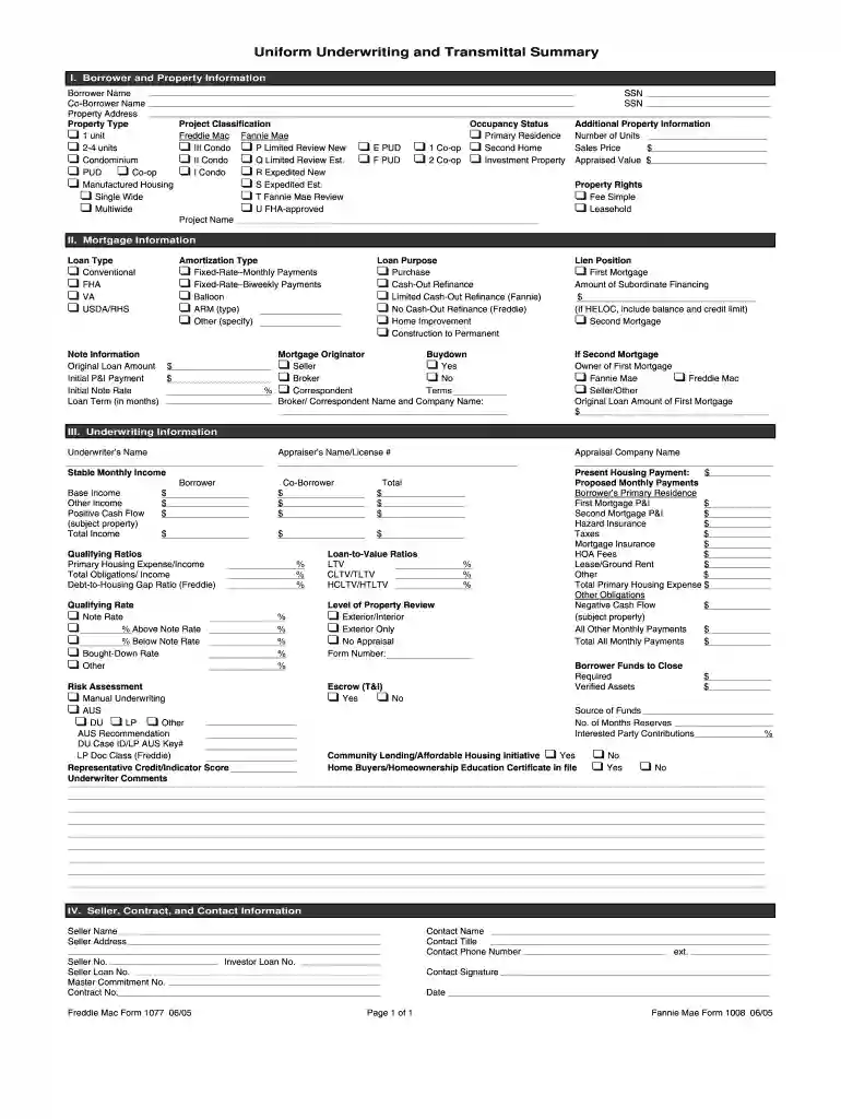 1008 form Preview on Page 1