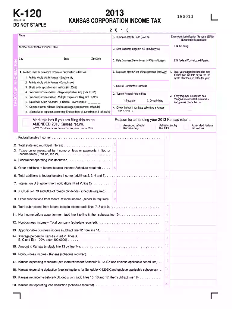 kansas k 120 instructions 2021 Preview on Page 1