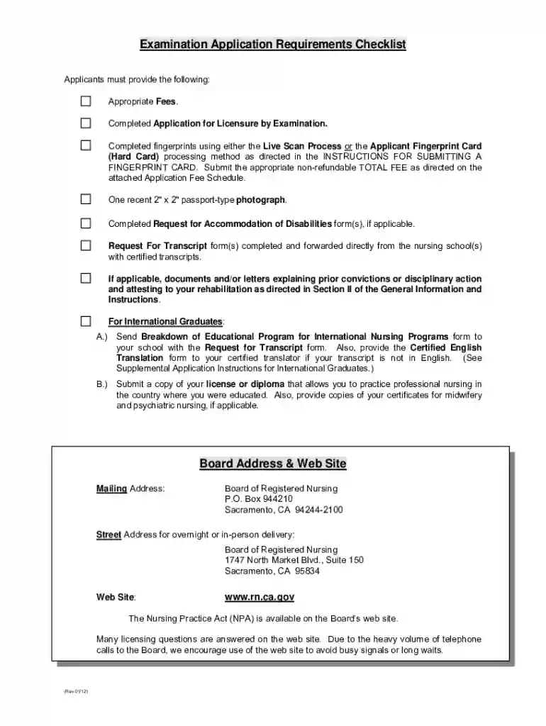 nclex form Preview on Page 1