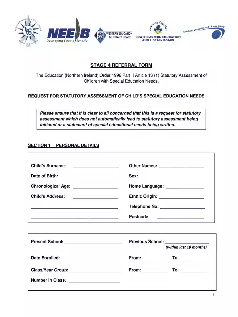 sar1 form Preview on Page 1