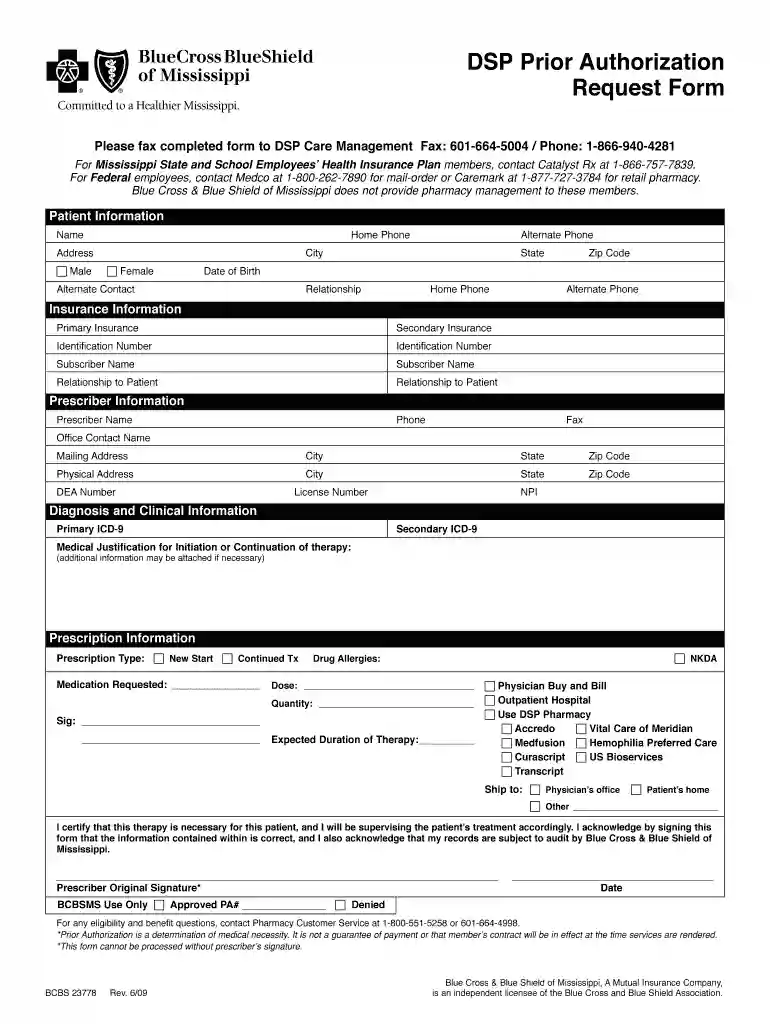 bcbs mississippi Preview on Page 1