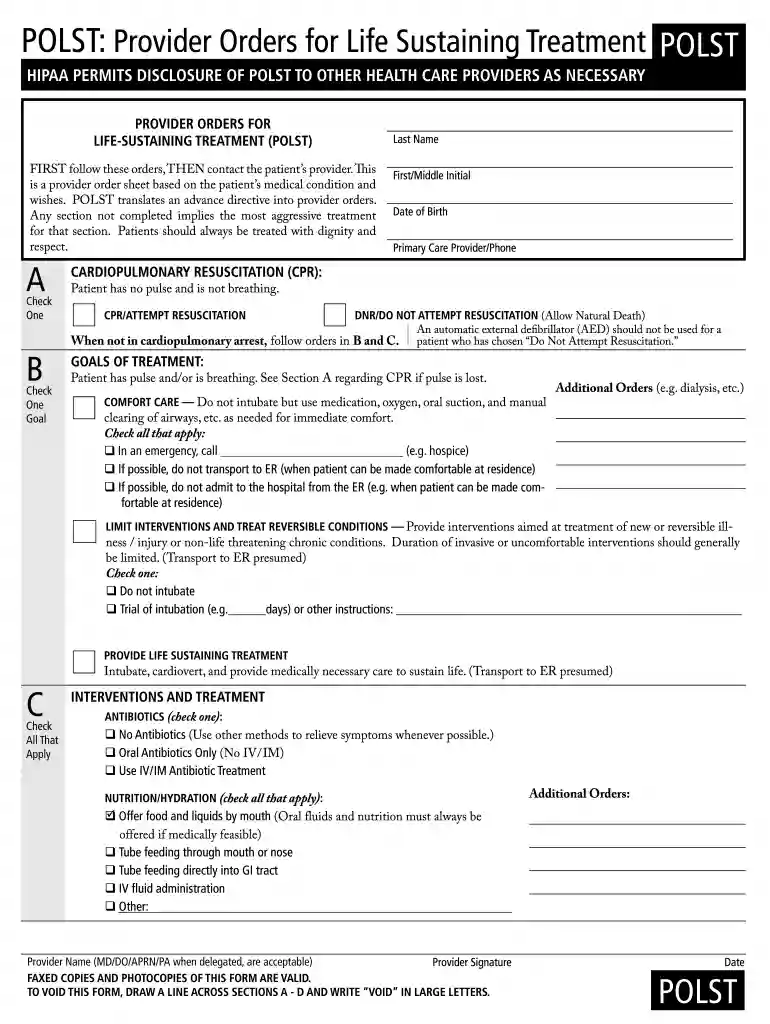 polst form mn Preview on Page 1