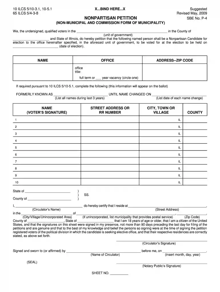 illinois petition Preview on Page 1
