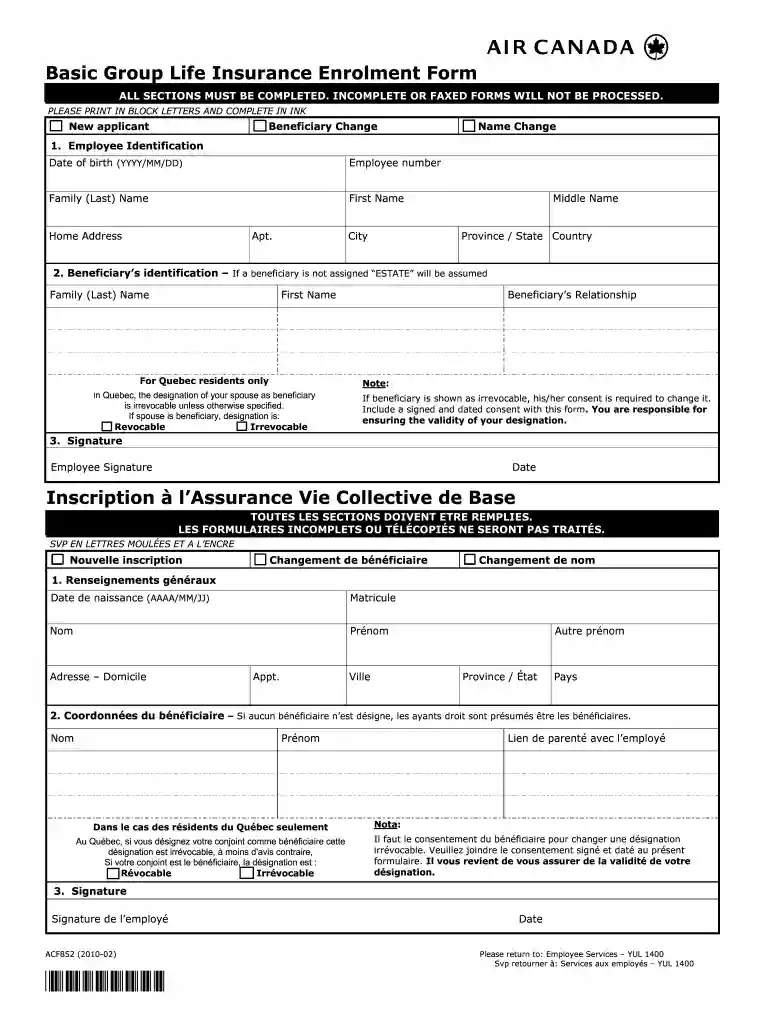 insurance fillable form Preview on Page 1