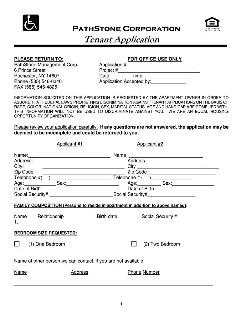 pathstone application online Preview on Page 1