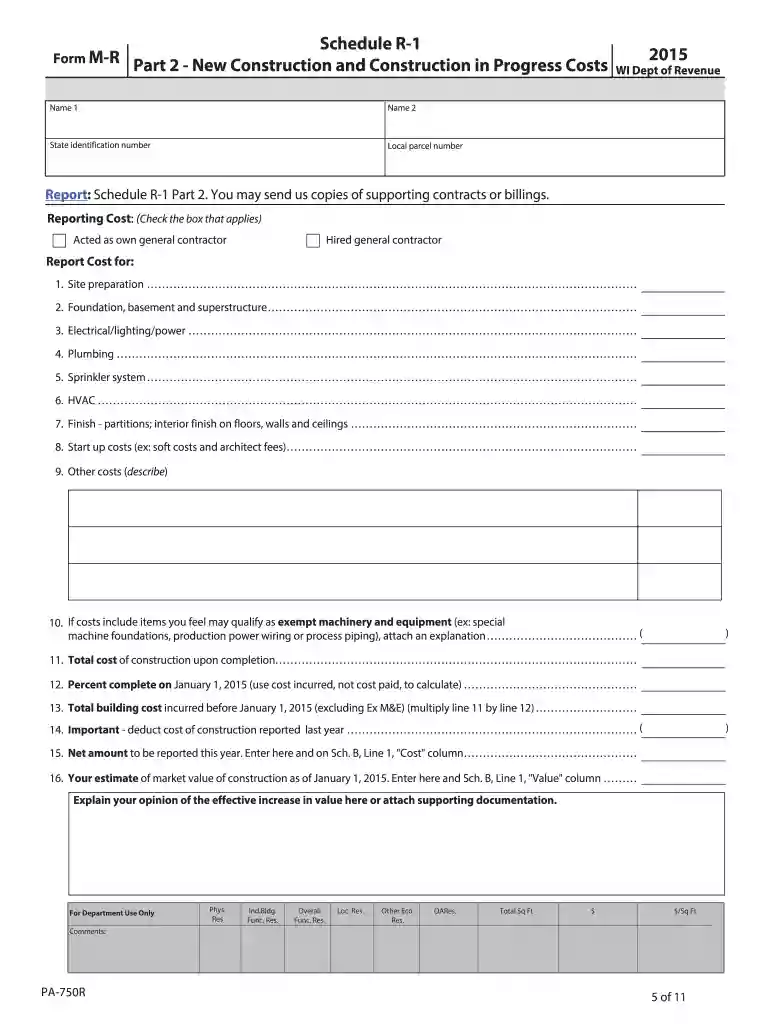 form m r 2015 Preview on Page 1