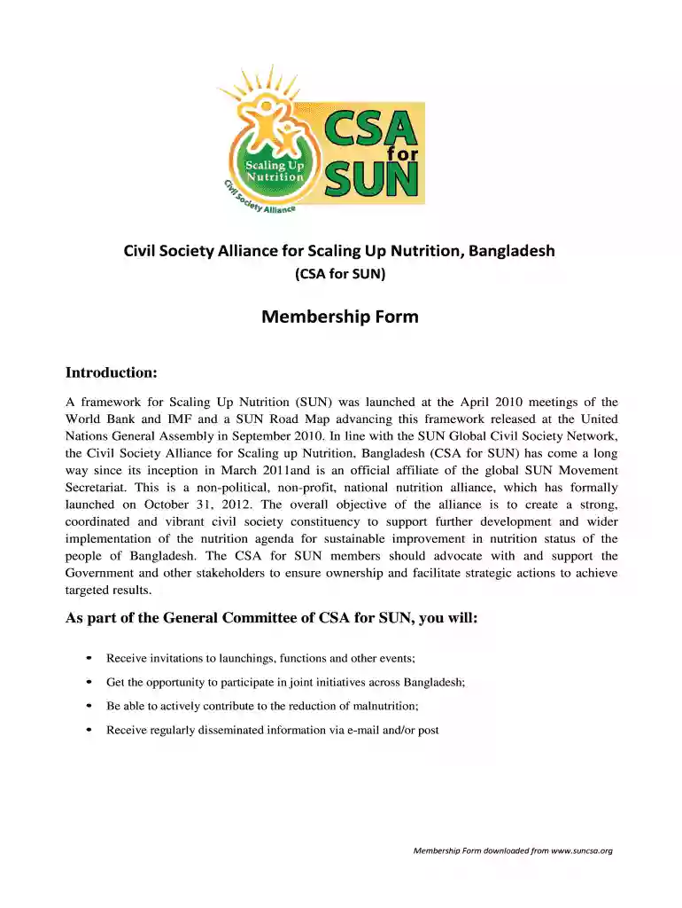 sun membership Preview on Page 1