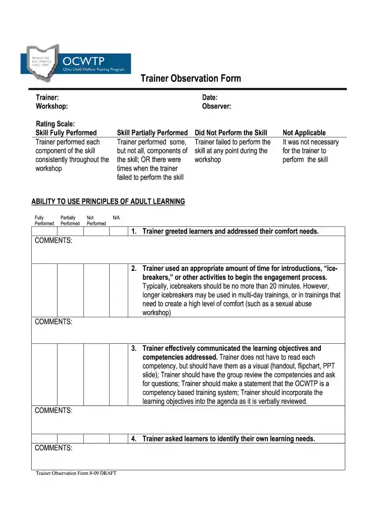 child welfare core academy training program Preview on Page 1