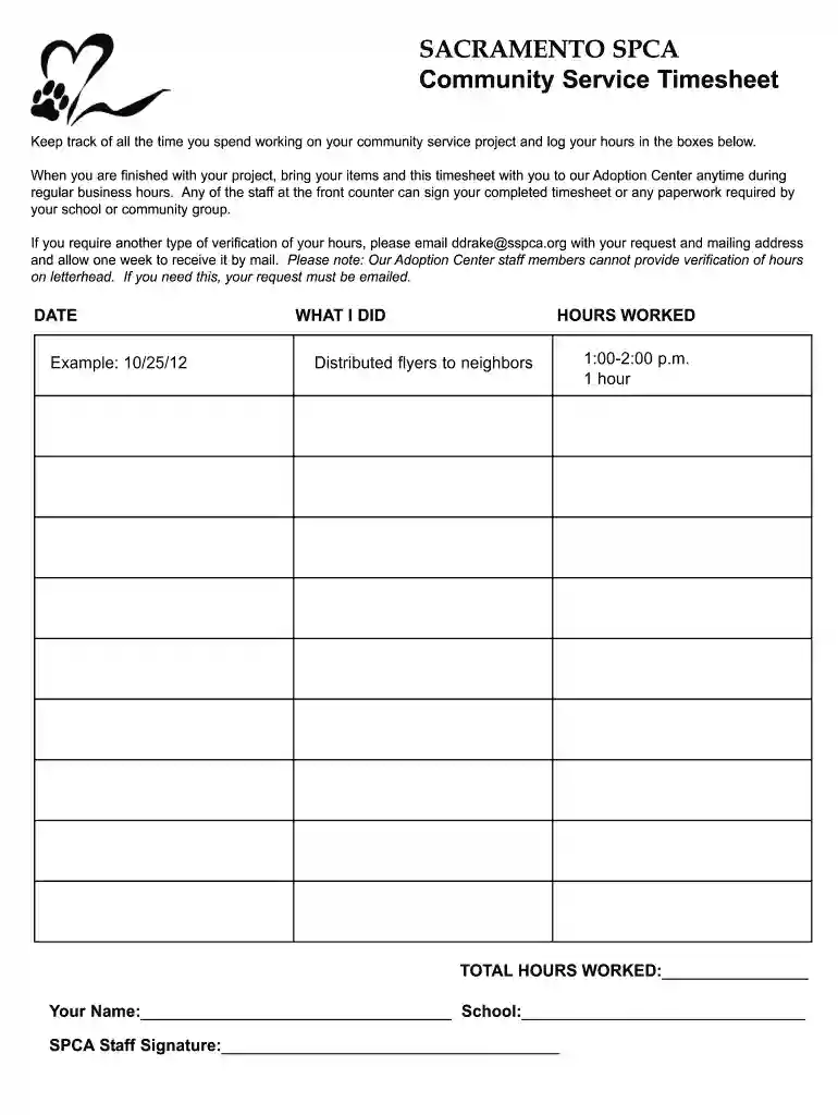 community service paper Preview on Page 1